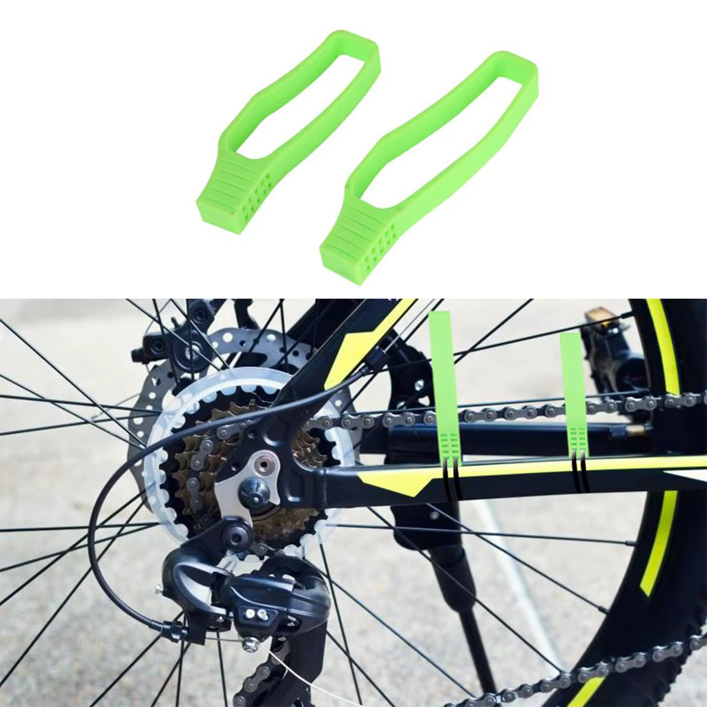 Garde-chaîne de vélo vtt montagne léger avec cadre Guide à vitesse unique vélo de route chaînes en P