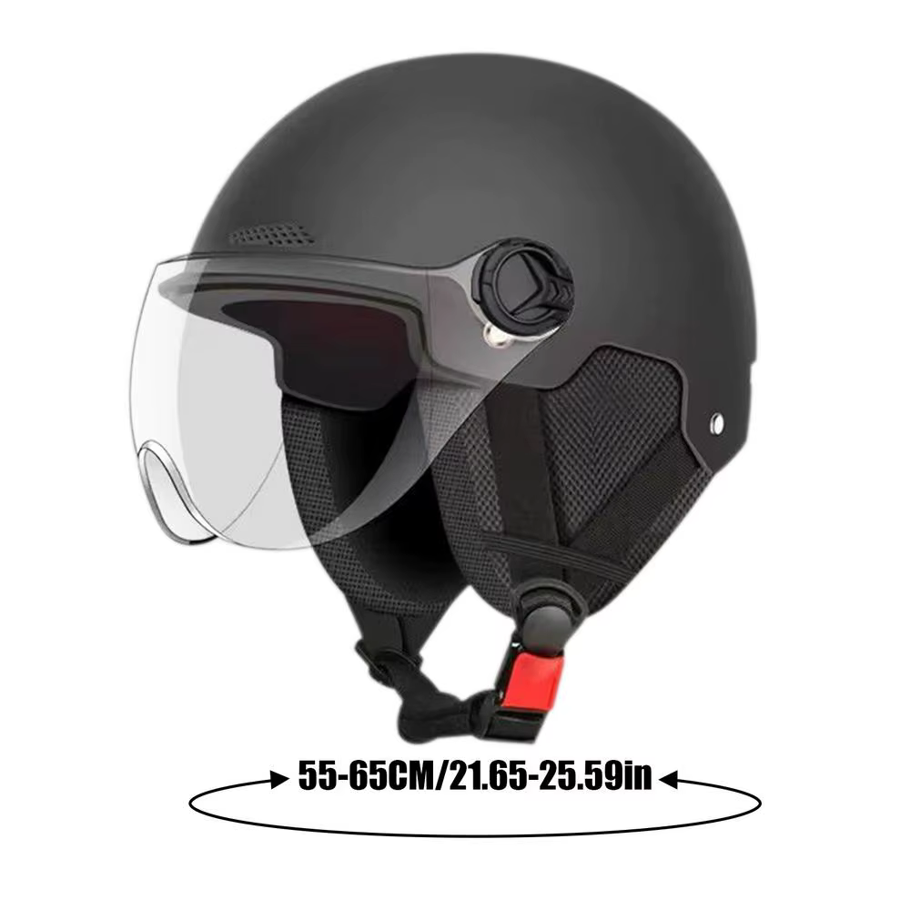 Casque de vélo électrique avec protection auditive, casque de sécurité respirant Anti-UV pour scoote