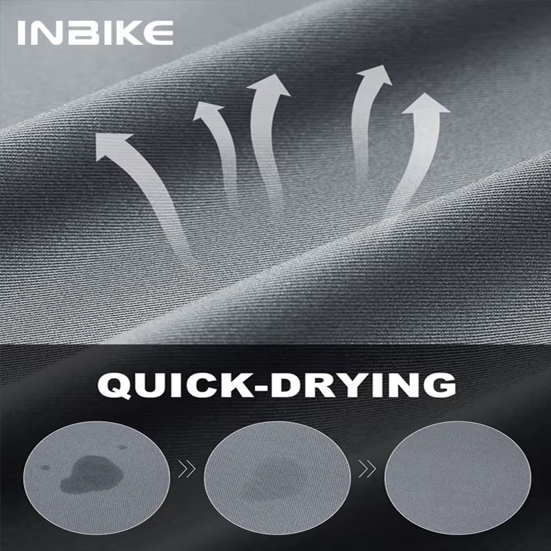 INBIKE maillot de vélo à manches courtes homme été maillot de cyclisme sur route vêtements pour homm