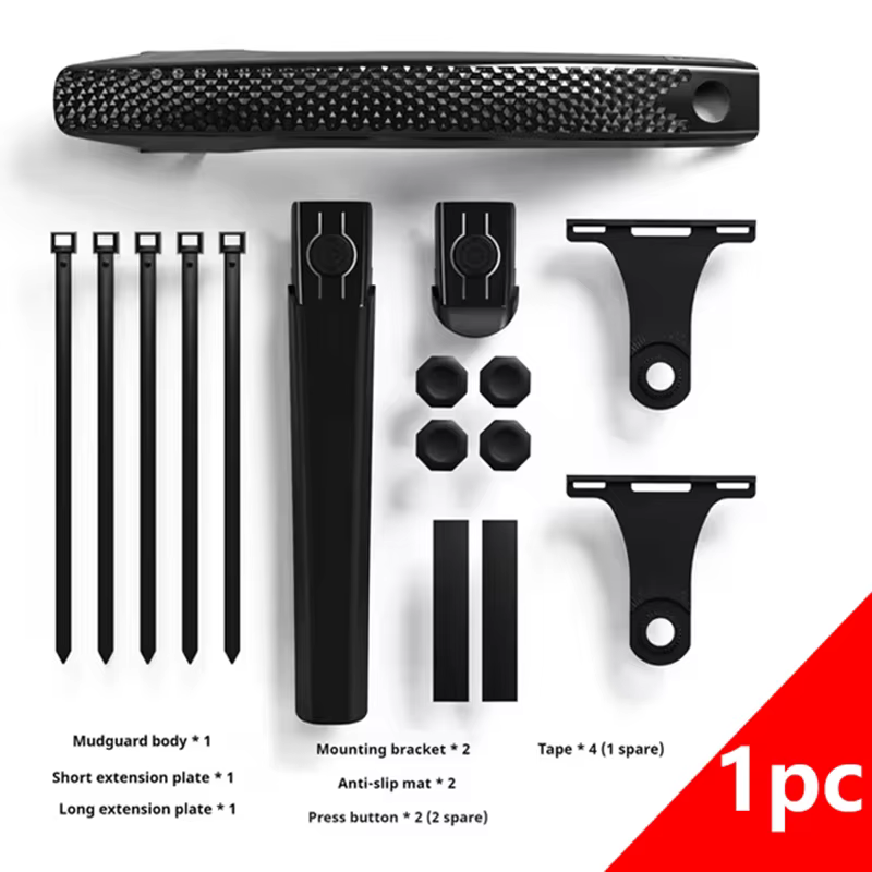 Garde-boue de vélo détachable, PP, doux et solide, protecteur de vélo de route en gravier 700C pour 