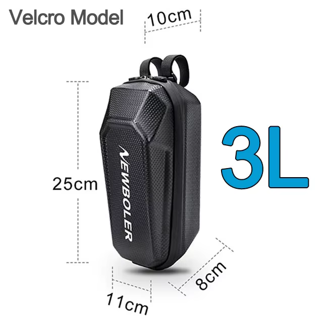 NEWBOLER – sac avant pour Scooter électrique, guidon résistant à l'eau, dégagement rapide, 5l EVA, g