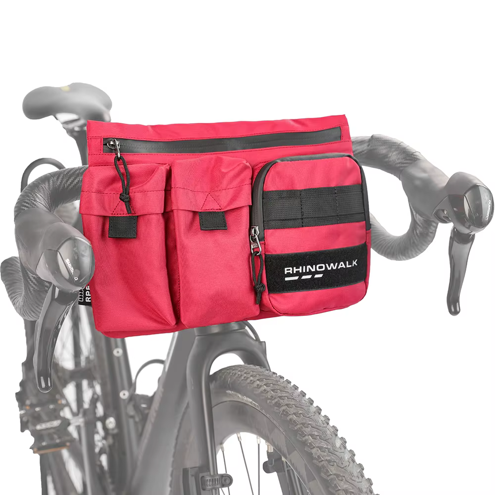 Sacoche de guidon de vélo Rhinowalk 2L grande capacité, sacoche de cyclisme, panier avant, sacoche d