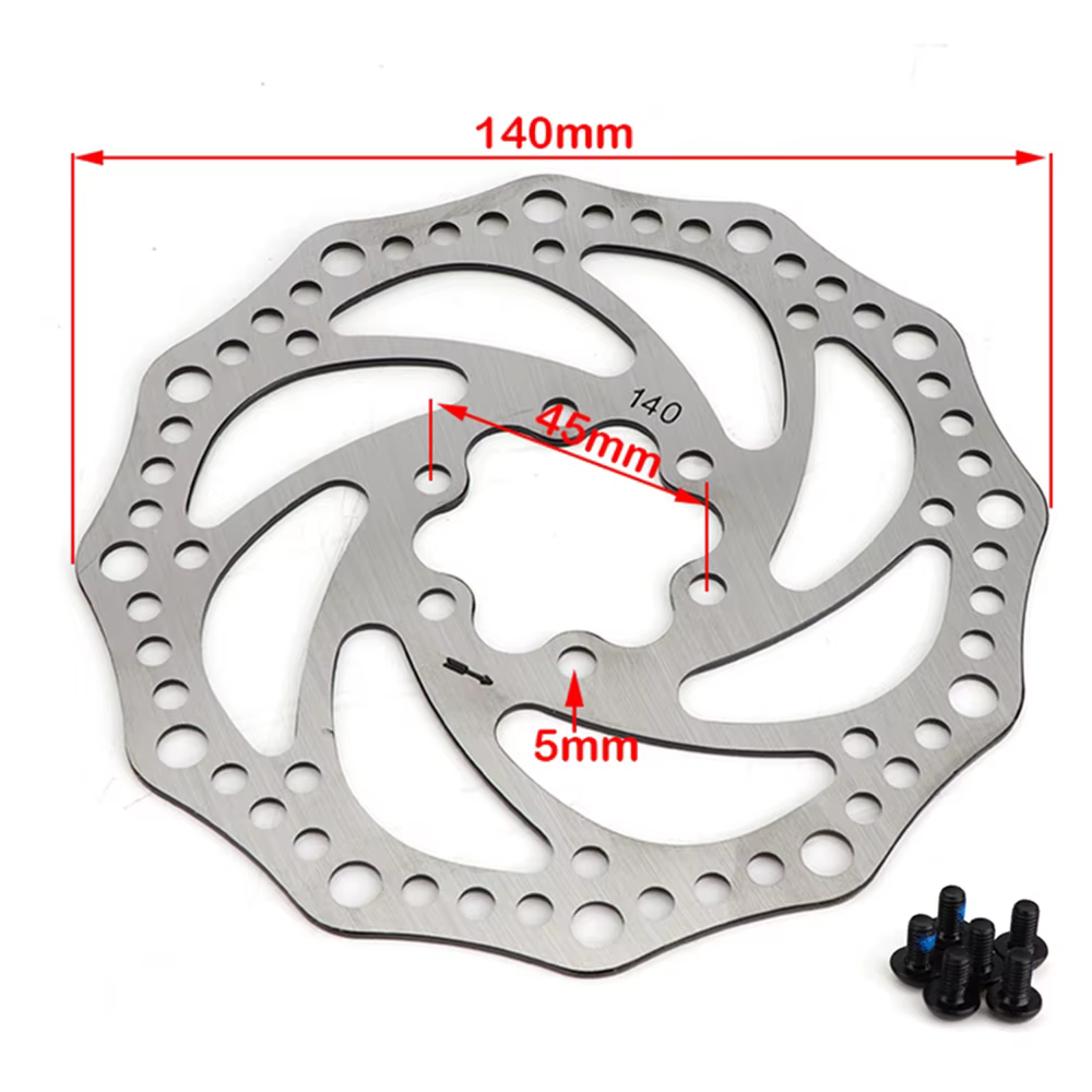 Étriers de frein à disque mécaniques pour Scooter électrique, 8/10 pouces, étrier de Rotor de frein 