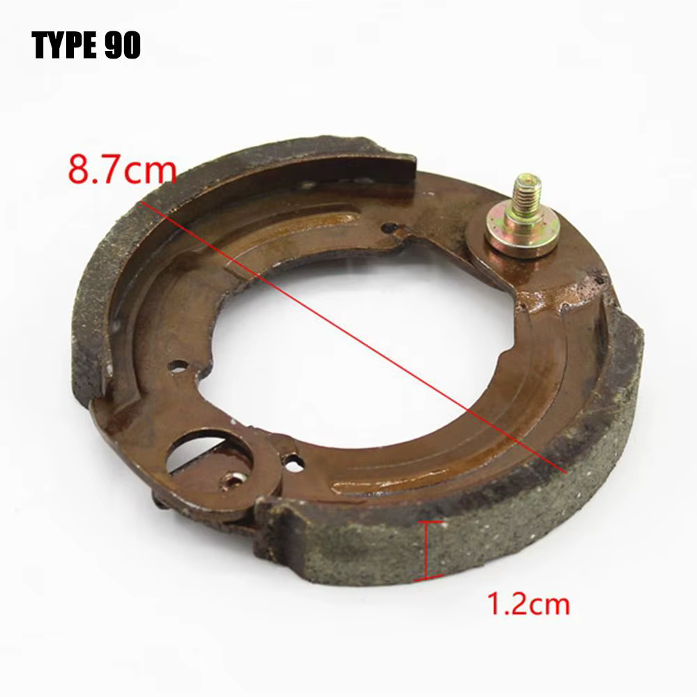 Pièces bloc de freins à disque pour moto et Scooter électrique, Type 90 100 110, plaquettes de frein