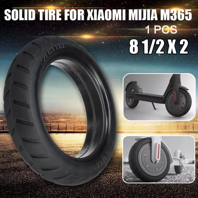 Pneu de Scooter électrique pour Xiaomi Mijia M365 1s Pro MI 3 PRO 2, pneus à trous solides, pneus en