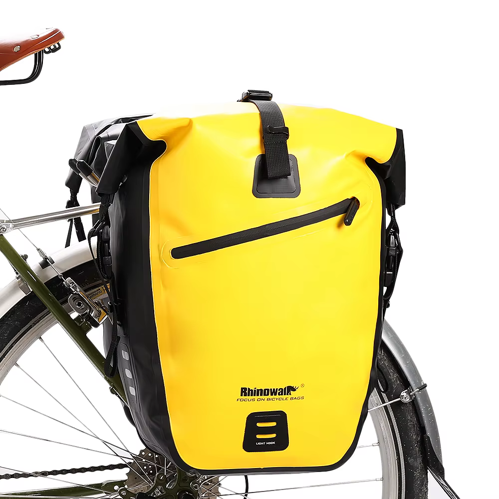 Rhinowalk sac de vélo étanche sacoche 20-23L grande capacité vtt sac de coffre de vélo support arriè