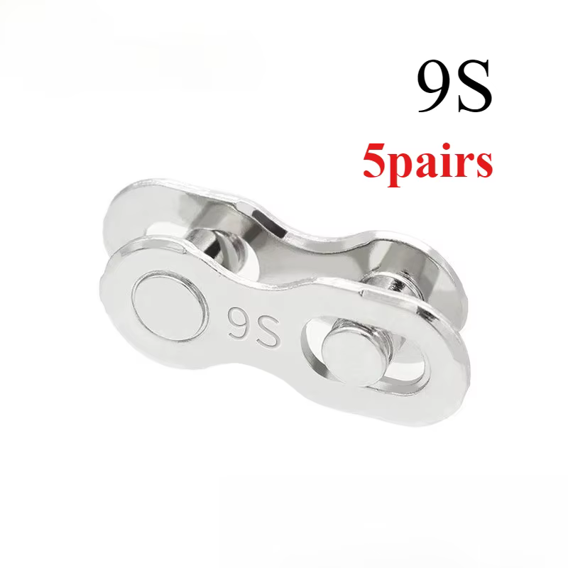 Chaîne de vélo de montagne à dégagement rapide, boucle magique, compatible avec les vitesses 8S/9/10