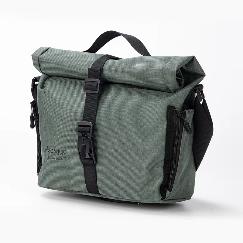 Heasygo 2517 sac de vélo adapté au vélo pliant Brompton Dahon avec nez de cochon, sac multifonctionn