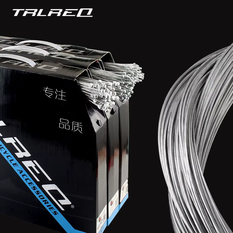 Ligne de frein de vélo vtt en acier inoxydable, 1.1M/1.55M/1.7M/2.1M, levier de vitesse, câble de fr