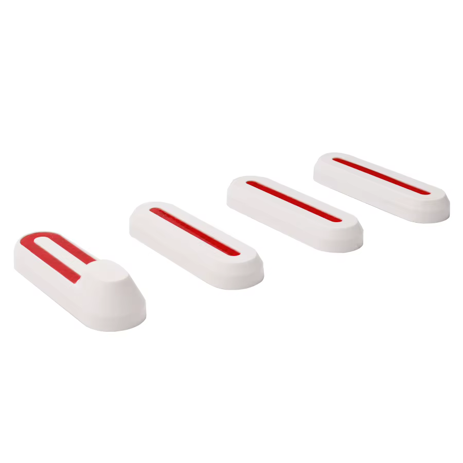 Coque de protection autocollante pour roues avant et arrière de trottinette électrique M365