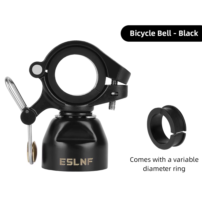 ESLNF sonnette de vélo avec Mode de frappe unique et Mode cloche constante sonnerie de vélo pour vtt