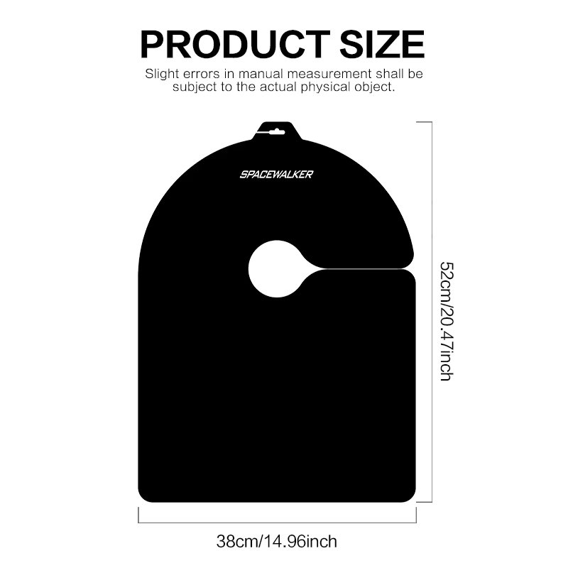 Plaque Anti-salissure pour disque de vélo, protection anti-éclaboussures en PVC Durable avec crochet
