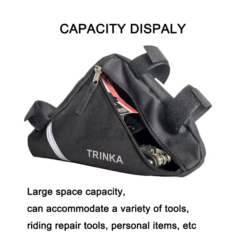 Vélo Triangle Sac Vélo Avant Cadre Guidon Étanche Sacs De Cyclisme Pièces De Vélo
