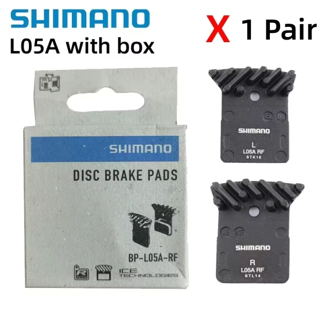 Shimano L05A plaquettes de frein en résine pour vélo de route, aileron de refroidissement Ice Tech p