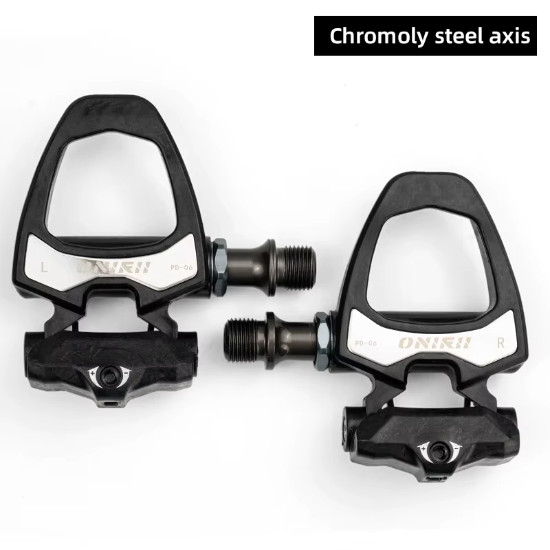 ONIRII PD-06 Vélo De Route Carbone Pédales De Verrouillage Vélo éventuelles D Autobloquant En Acier/