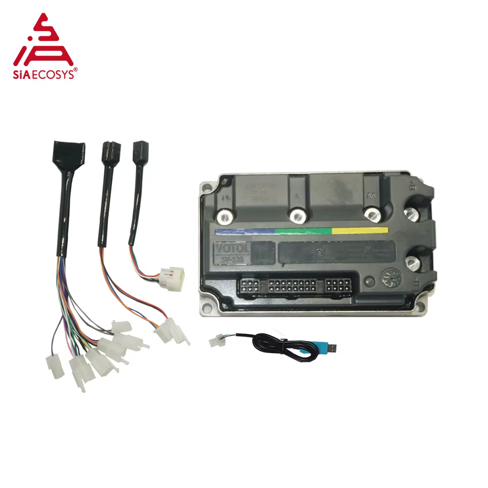 Contrôleur EM100-2 SV120 VOTOL 72V Peak 350A CAN BUS et contrôleur à onde sinusoïdale Programmable O
