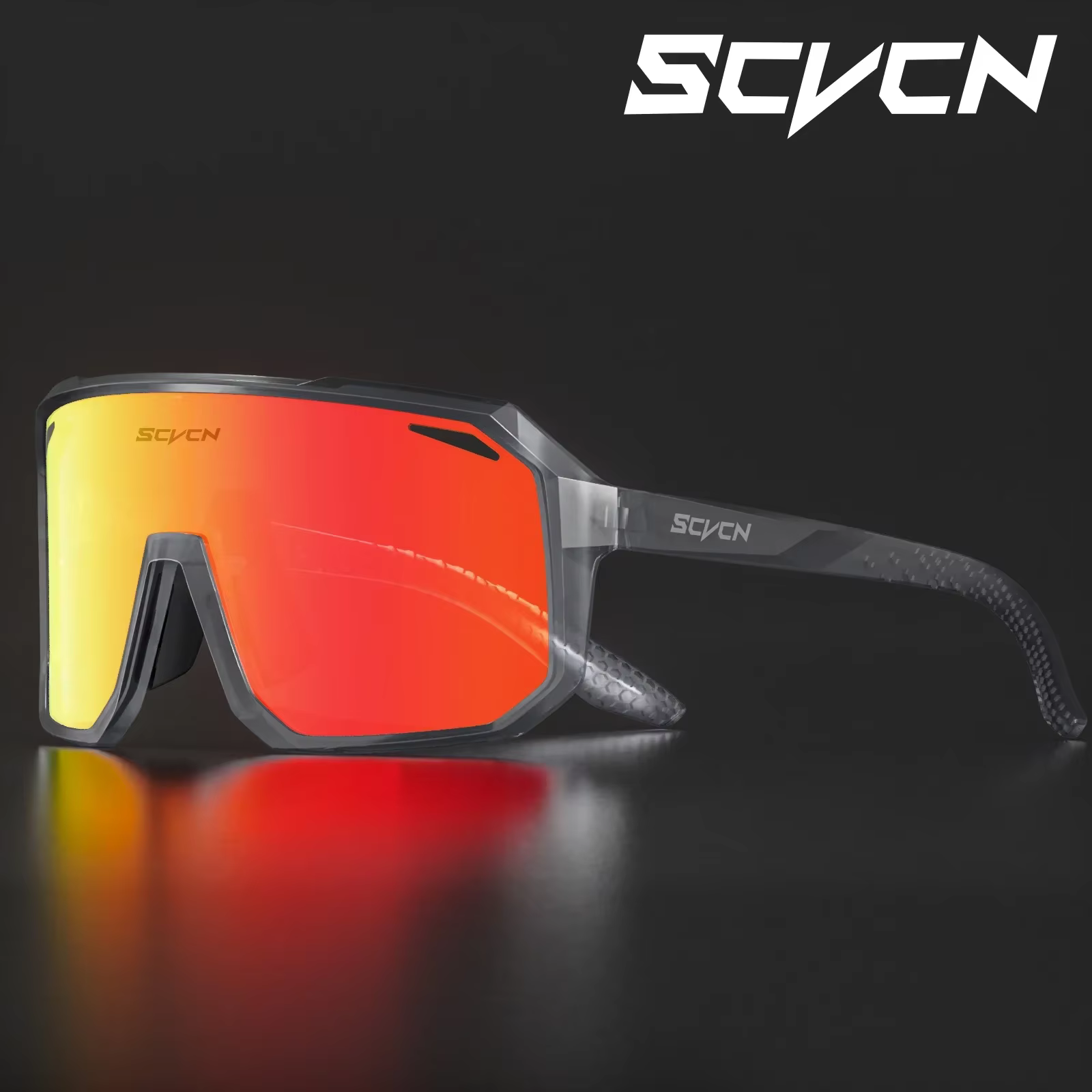 SCVCN-Lunettes de soleil de cyclisme pour hommes et femmes, lunettes de protection sportive, vélo de