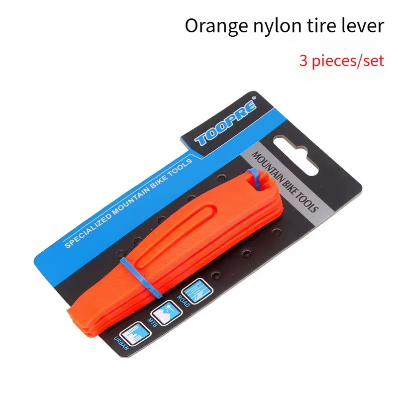 Kit de levier de démontage de pneu de vélo en trois parties, levier de réparation de pneu de VTT, le