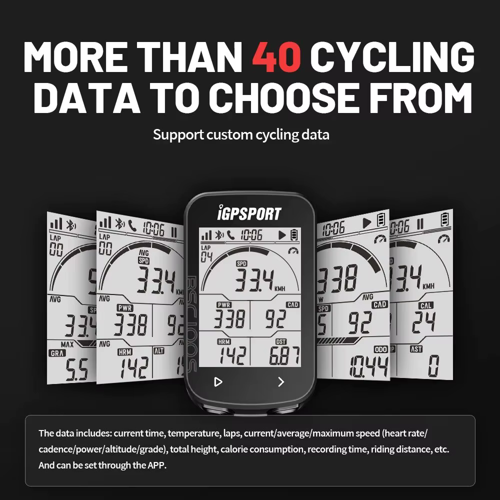 GPS Vélo Ordinateur IGPSPORT BSC100S Cycle Sans Fil Compteur De Vitesse Vélo Numérique Chronomètre V