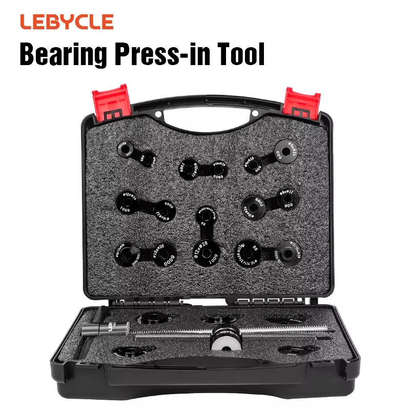 LEBYCLE – Kit d'outils d'installation et de retrait de roulement de moyeu de vélo, installation du s