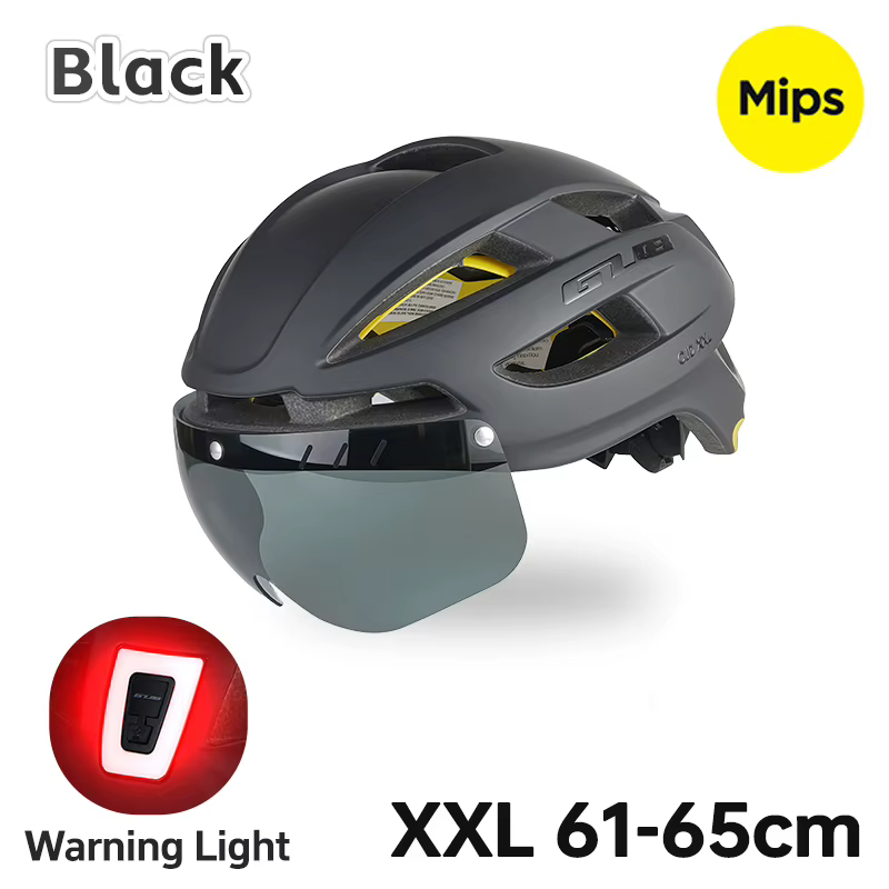 GUB 61-65 cm casque de vélo de route avec feu arrière MIPS vtt casque de vélo homme femme e-bike équ
