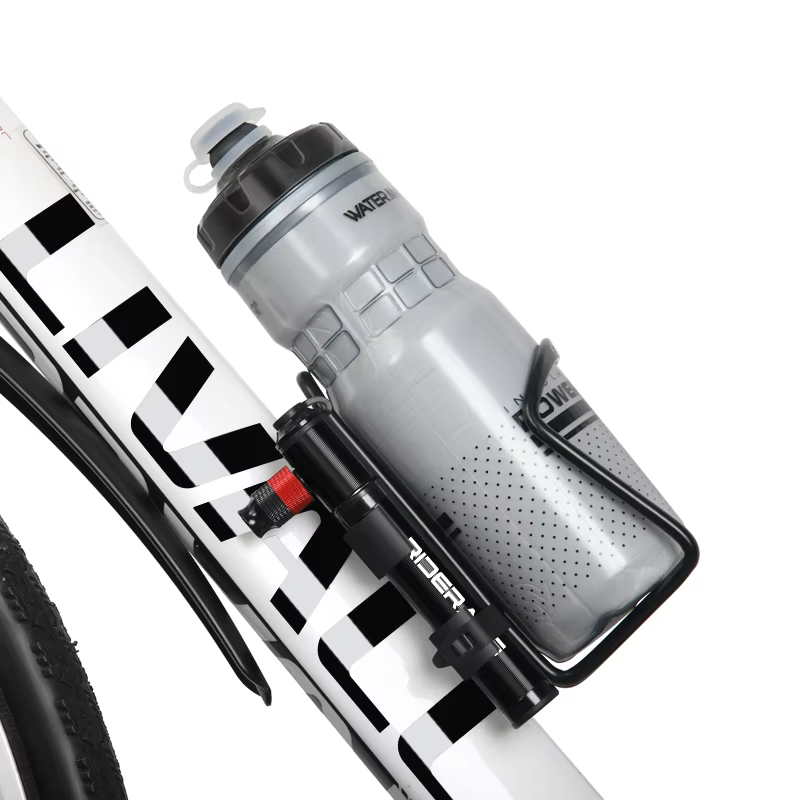 RIDERACE vélo CO2 pompe Mini Portable main pneu Tube gonfleur en alliage d'aluminium vélo Air choc p