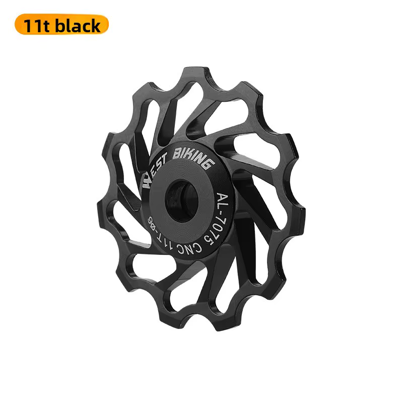 Poulie de dérailleur VTT en céramique 11T 13T, roue de dérailleur et poulie de tension en alliage d'