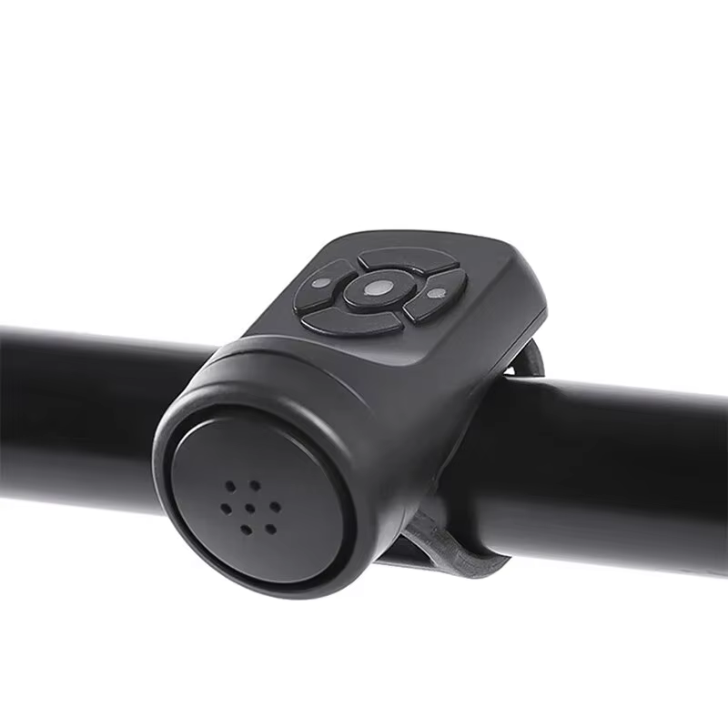 Sonnette électrique rechargeable par USB pour vélo, klaxon de moto, 4 modes, sonnette de vélo de mon