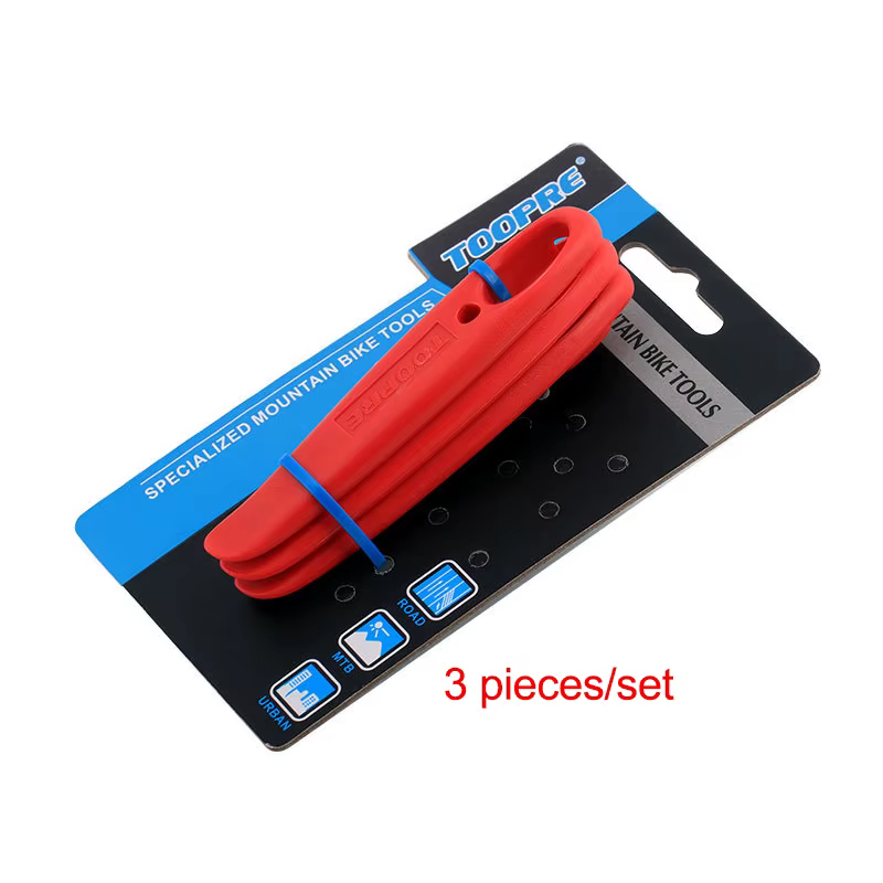 Levier de pneu de vélo en Nylon de haute qualité, 3 pièces, barre de levier légère, pied-de-biche, o
