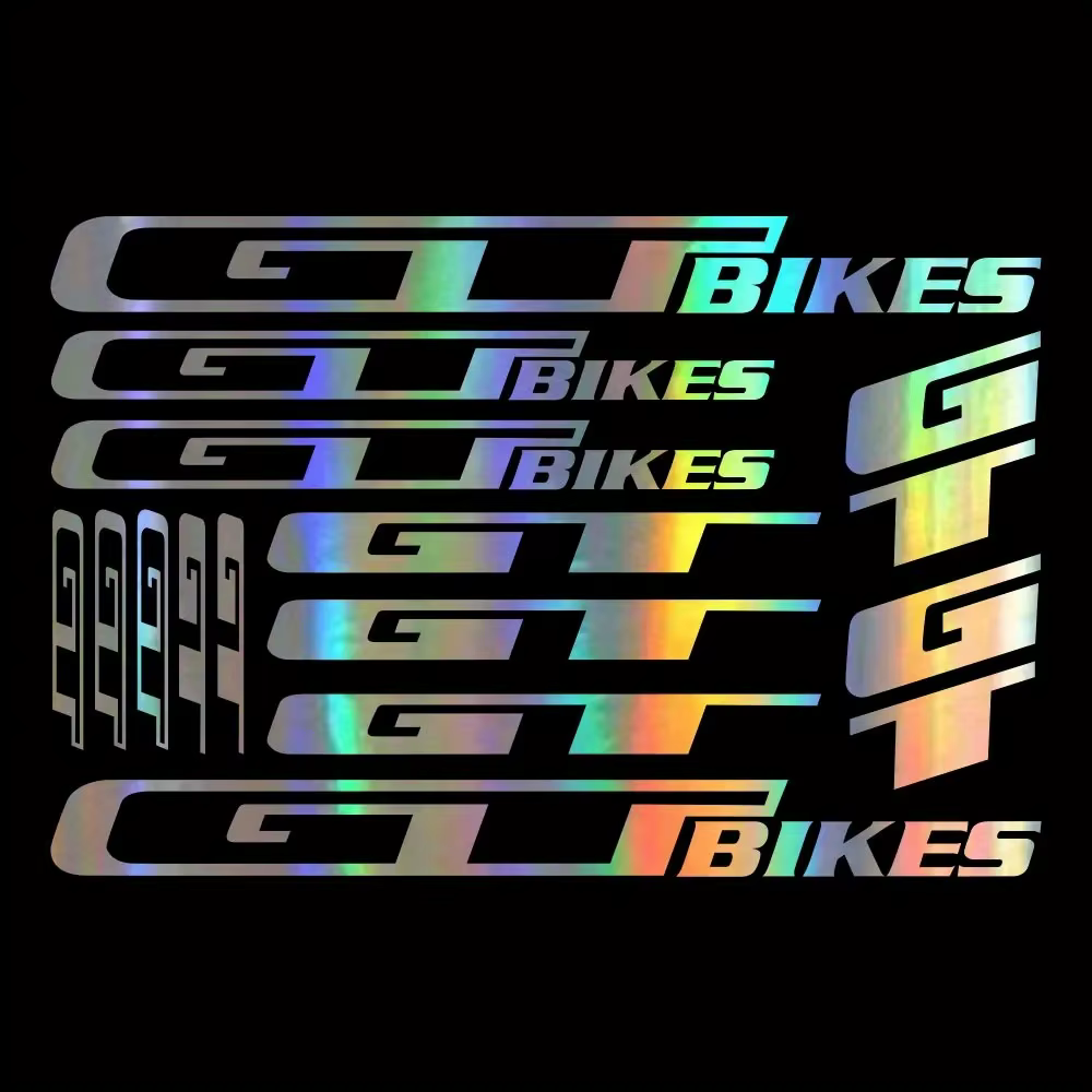 14 autocollants créatifs pour casque de vélo, pour vélo GT, accessoires de vélo, autocollant pour ca