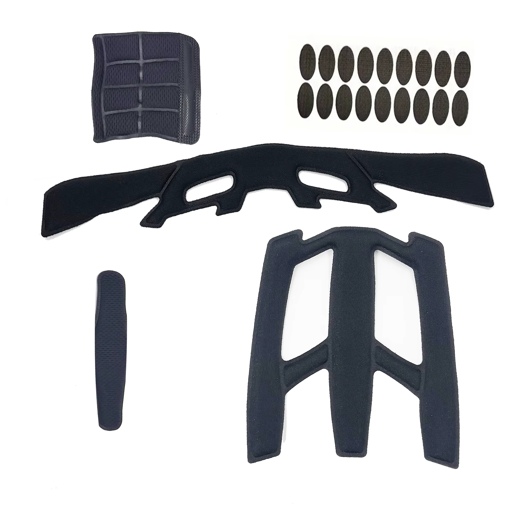 Doublures de casque de vélo avec mentonnière, respirantes, confortables et protectrices, pour cyclis