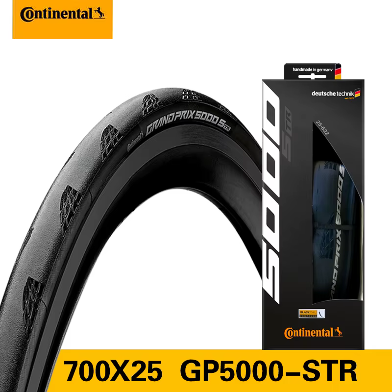 Continental Grand Masters-Pneus de vélo de route sans chambre à air, pliants, 5000, GP5000, 700x20 C