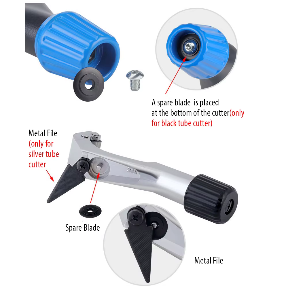 Toopre coupe-tube de vélo coupe-tube fourche avant de vélo guidon tige de selle coupe-tube avec une