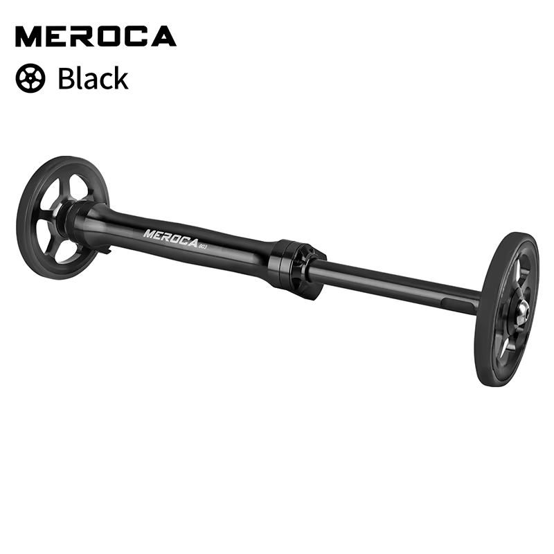 MEROCA – tige d'extension de roue facile pour vélo pliant, barre télescopique en alliage d'aluminium