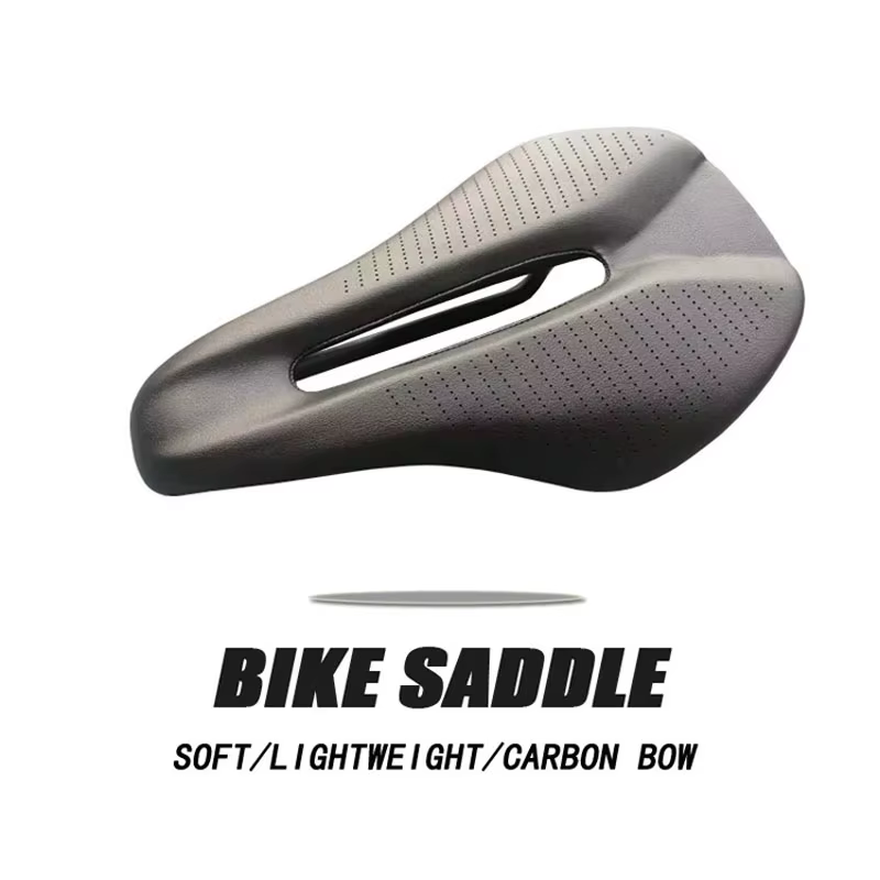 Selle de route vtt en Fiber de carbone 128g, coussinets en matériau carbone 3k T800, coussins en cui