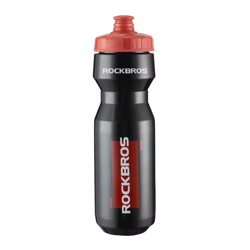 Bouteille d'eau pour vélo ROCKBROS 750 ml, bouteille d'eau portable à presser pour le cyclisme, bout