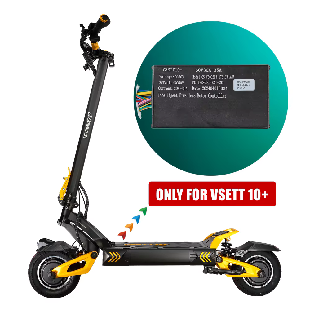 VSETT 10 + contrôleur sans balais Intelligent Original, uniquement pour Scooter électrique, 2 en 1 i