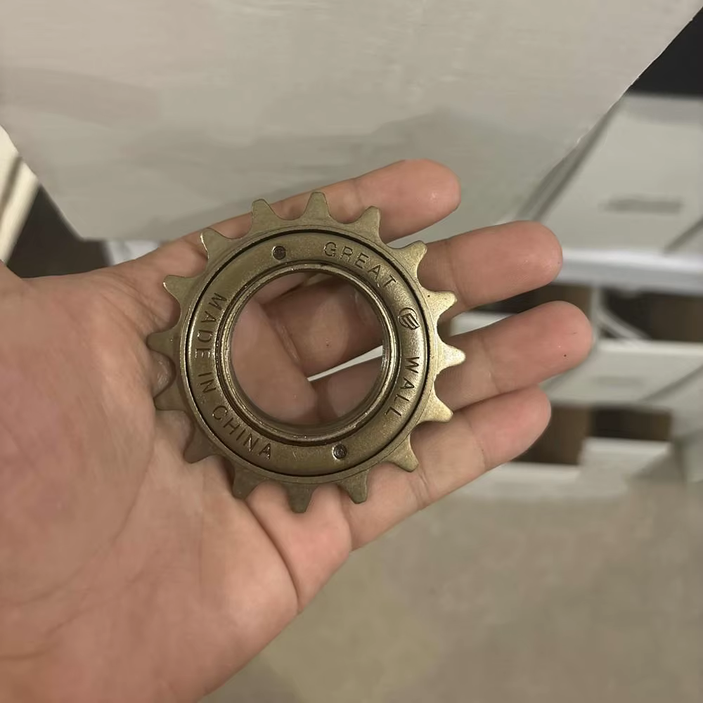 12T 14T 16T dents 34MM roue libre à vitesse unique pignon de volant d'inertie équipement de vélo