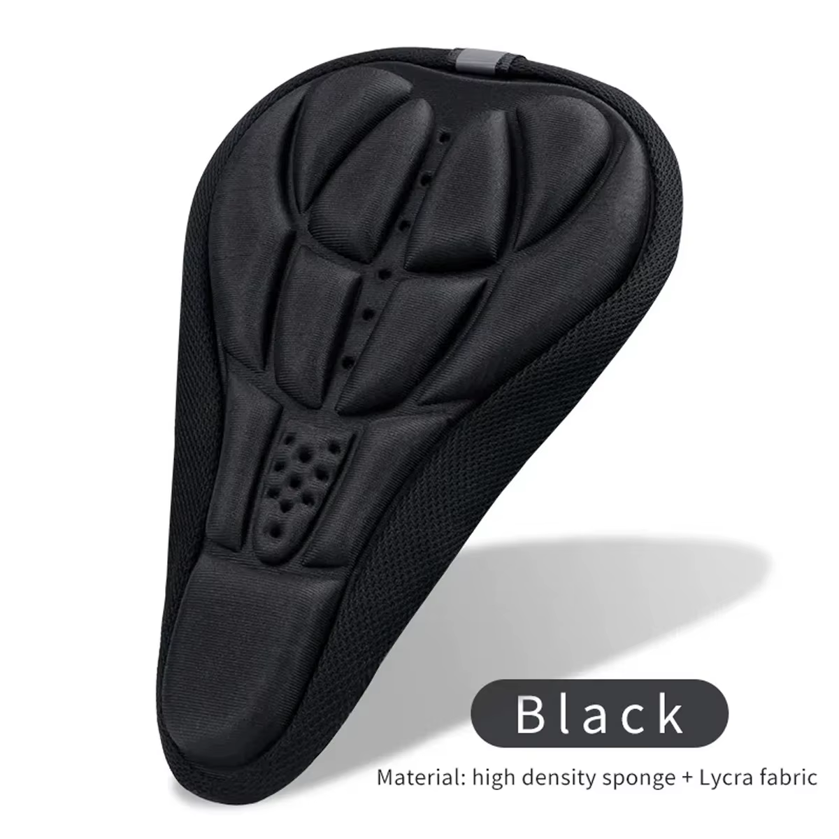 Doux 3D rembourré vélo vélo vtt vélo selle housse de siège coussin éponge mousse confortable selles 