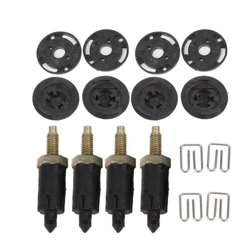 Clip couvercle moteur HDI, Installation facile, 16 pièces, boulon capot remplacement pour C4 C5
