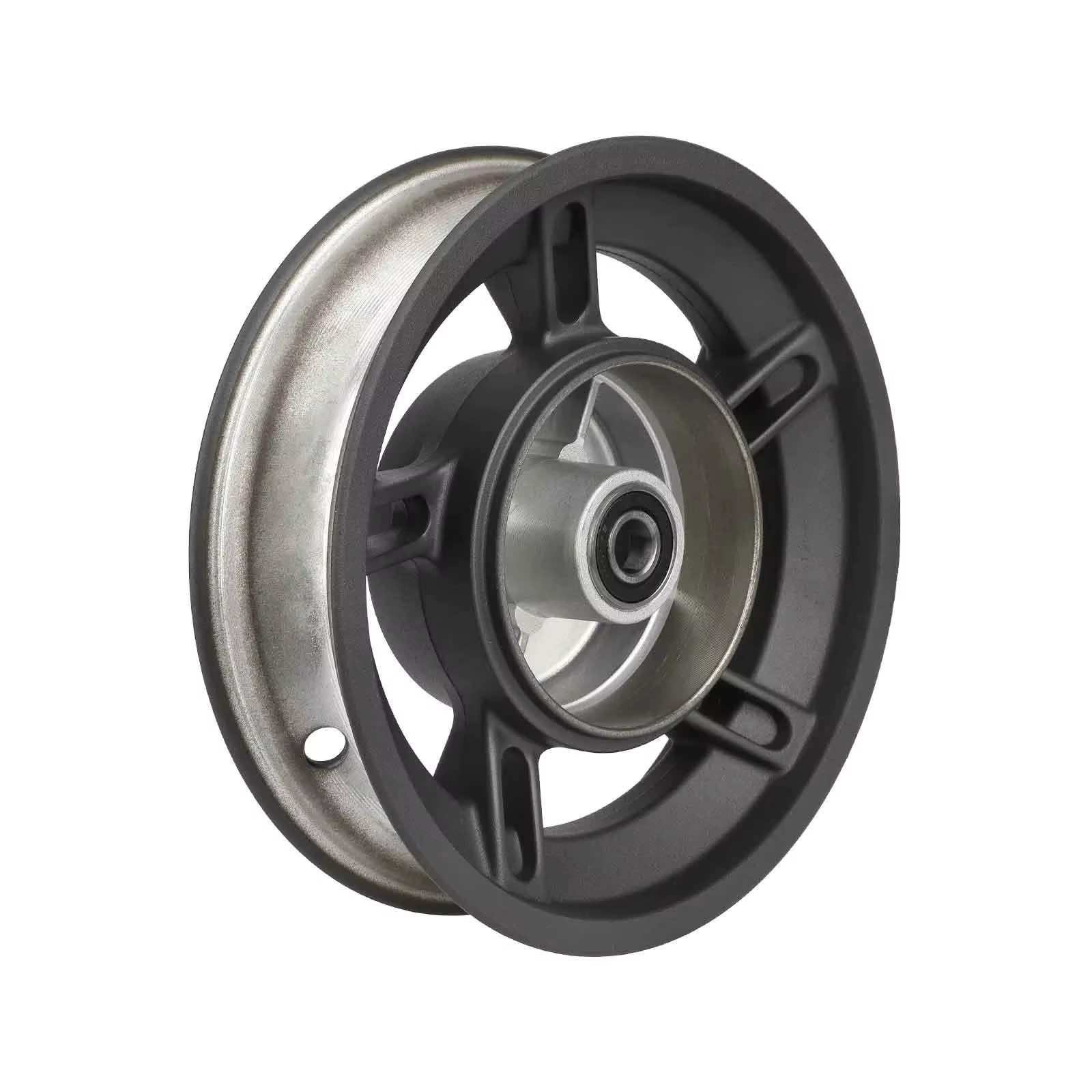 Moyeu de roue avant sans frein à tambour pour Scooter 4Lite 2e génération, jante Tubeless en alliage