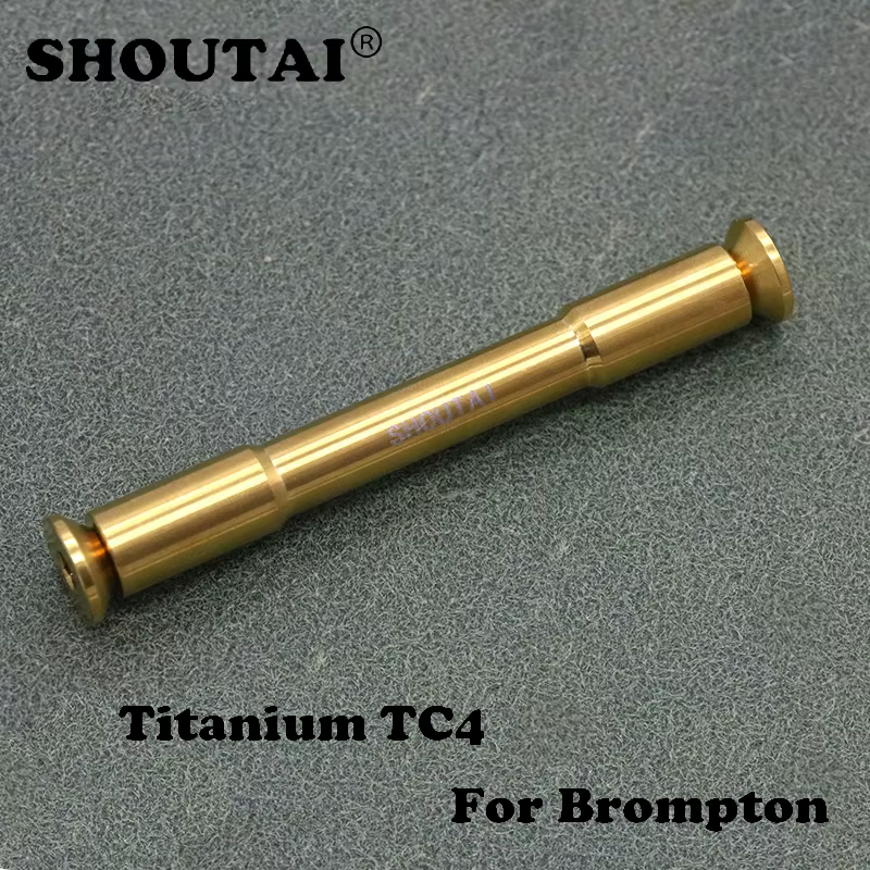 Kit de vis de pivot de fourche arrière pour vélo Brompton SHOUTAI, en titane, or, noir, coloré, pièc