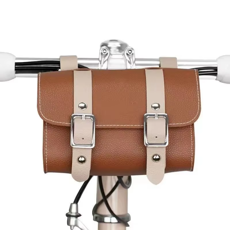 Remorque de vélo rétro universelle, avant et arrière, sac décoratif pour vélo de banlieue, accessoir