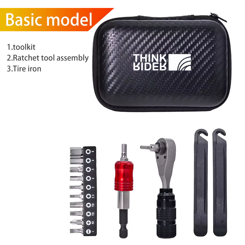 ThinkRider – ensemble de sacs de réparation d'outils portables de vélo, boîte à outils de vélo polyv