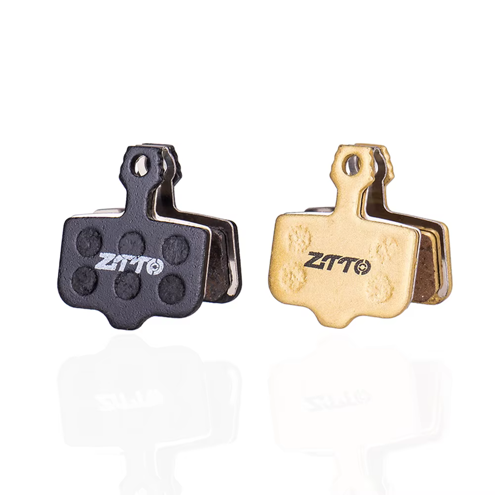 ZTTO 4 paires vtt vélo semi-métallique entièrement métallique plaquettes de frein à disque VTT plaqu
