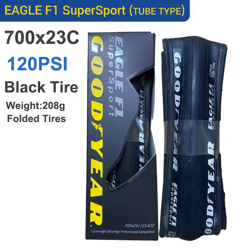 Goodyear Eagle F1 pneu de vélo de route Tubeless/Tube pneu 700x2 5/28/30/32C vélo pliable Anti-creva