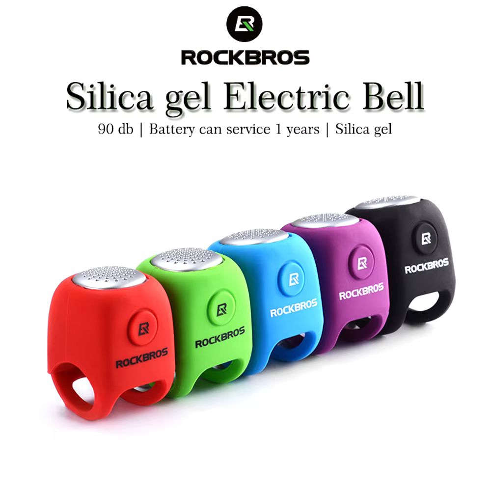 ROCKBROS – cloches de cyclisme électriques, klaxon étanche à la pluie pour guidon de vélo vtt, coque