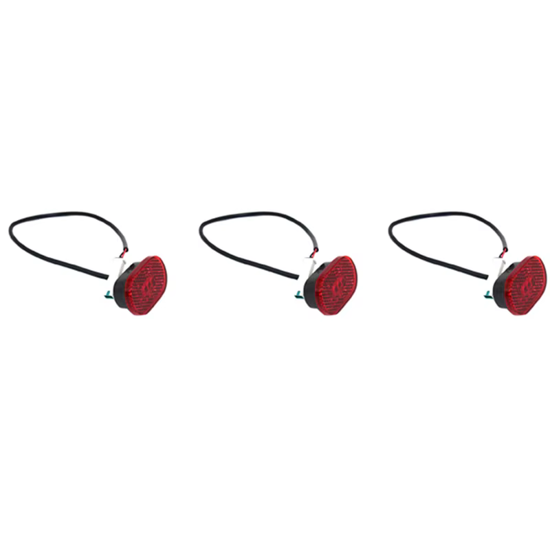 Feux arrière de Scooter HOES-3X avec fil, feu de garde-boue arrière étanche pour Xiaomi Pro M365 1S 