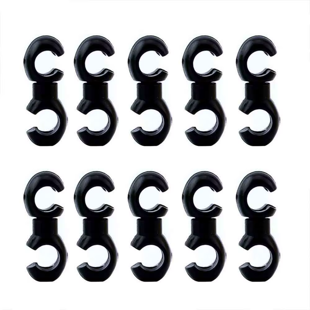 10 pièces/ensemble Clips de ligne transversale de vélo câble d'engrenage de frein de vélo de route d