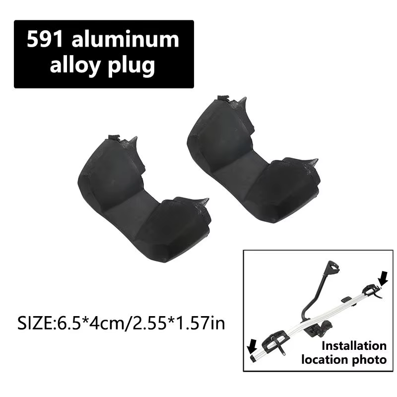 Adaptateurs de roue de vélo pour porte-vélos de toit Thule 599 598 591 568 564 561 532 933 926, 2 pi